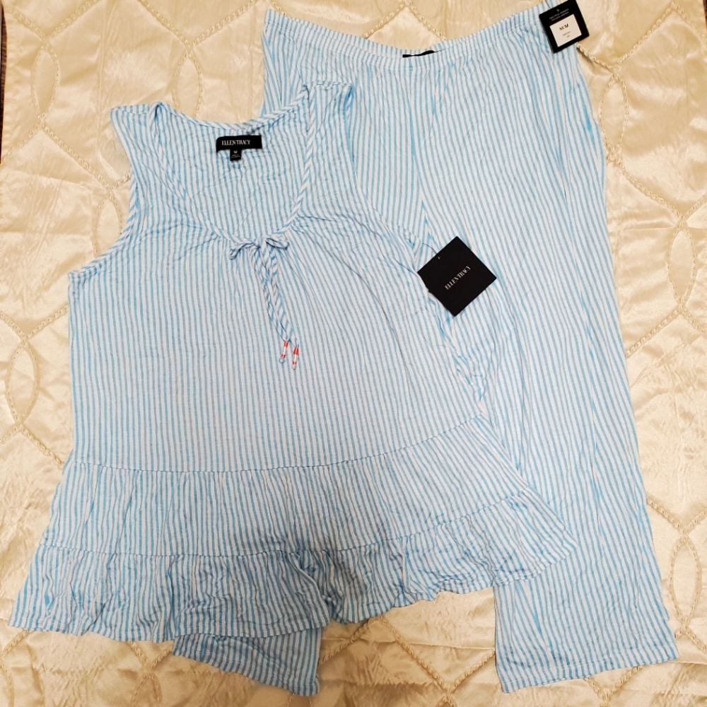 Ellen Tracy 2pc pajama set